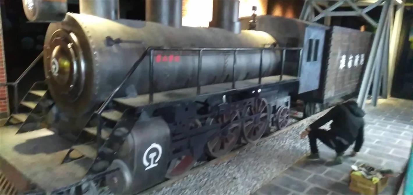 宜阳县蒸汽火车模型