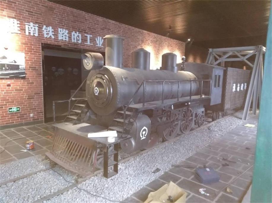 宜阳县蒸汽火车模型